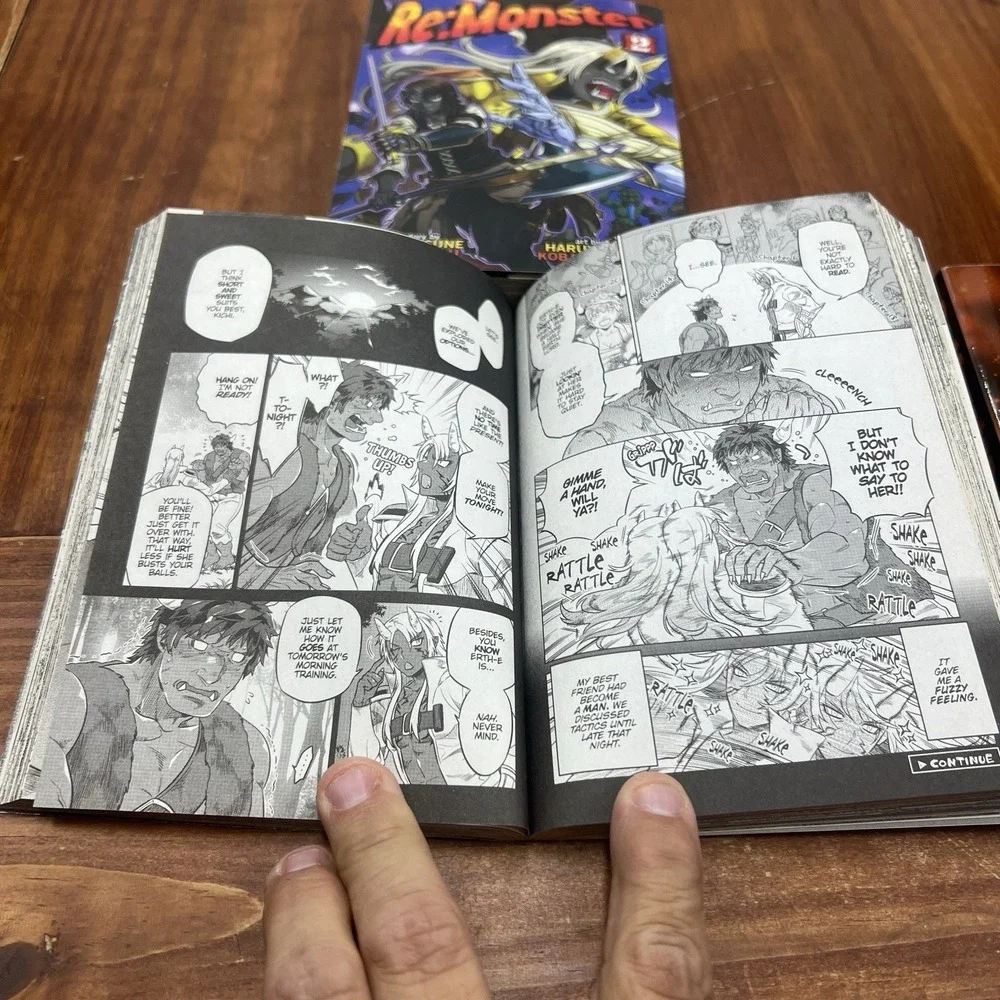 Re:Monster Manga Volumes 1-3 Kanekiru Kogitsune Haruyoshi Kobayakawa Softcover